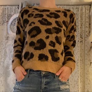 Leopard sweater